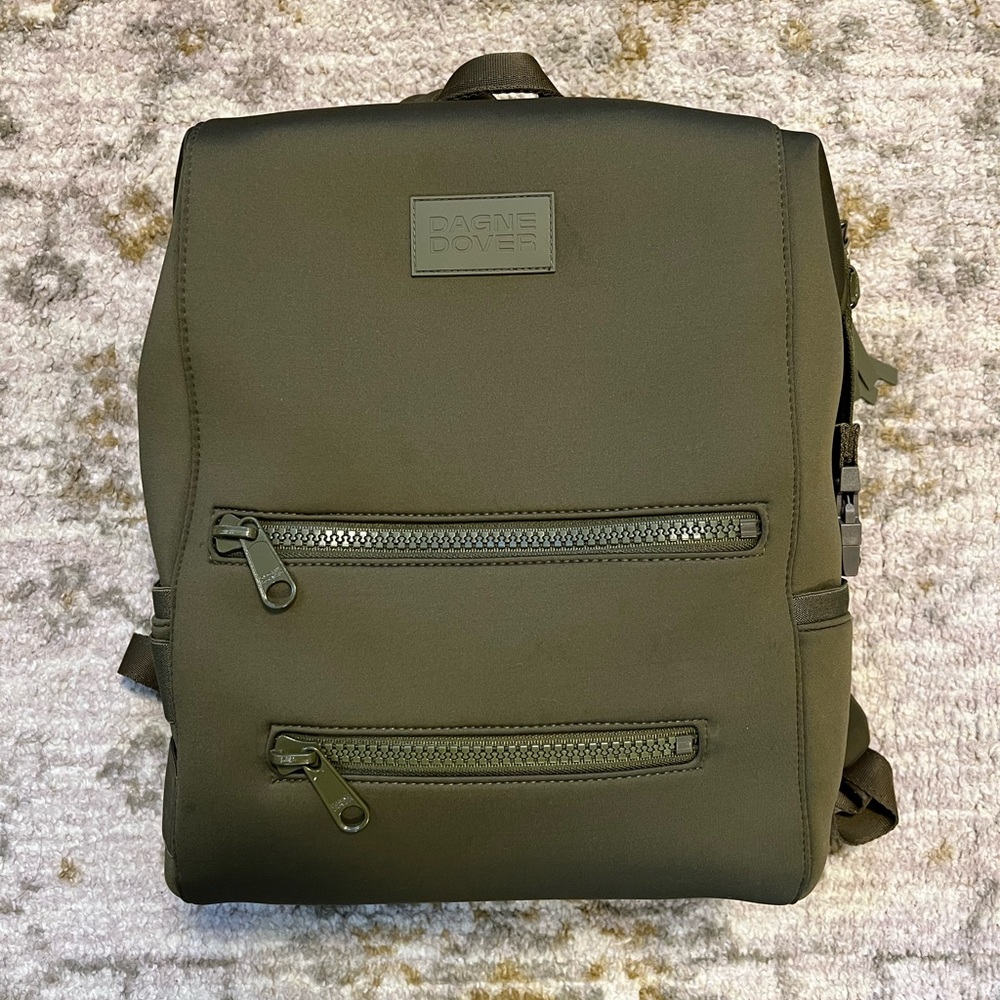 Dagne Dover Indi Diaper Backpack - Large dark moss